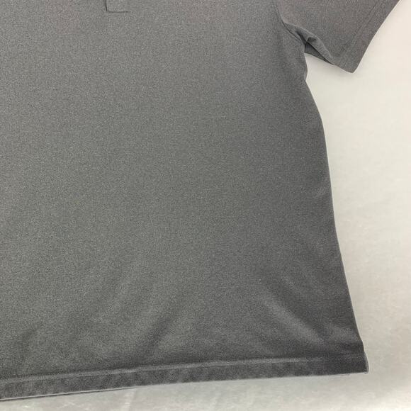 Under Armour Heatgear Loose Fit Gray Short Sleeve Men's Polo Shirt Size XL - Picture 13 of 14